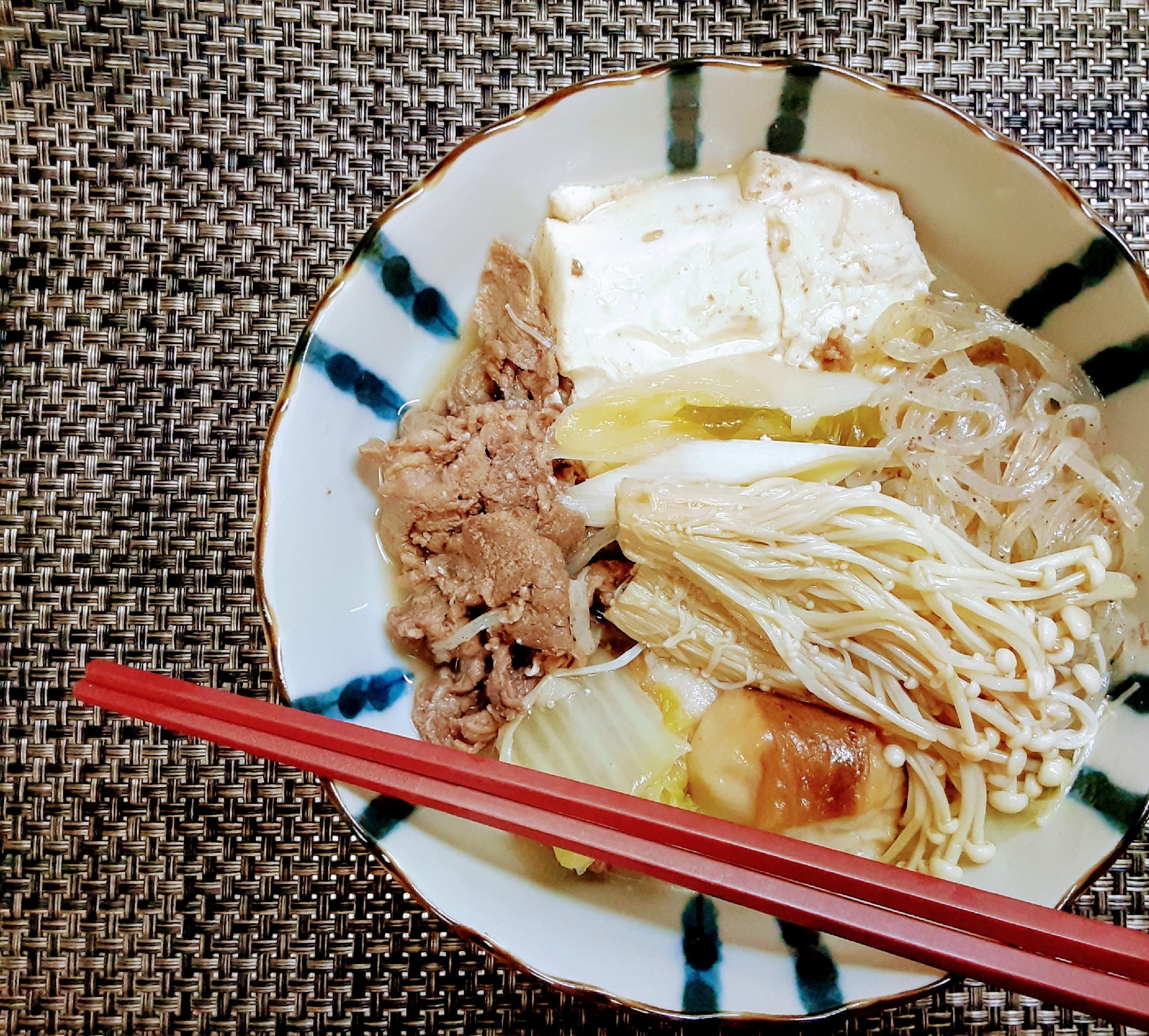 あったかほっこり肉豆腐