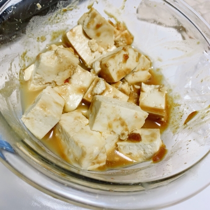豆腐を消費したくて参考にさせて頂きました！簡単に作れて美味しかったです