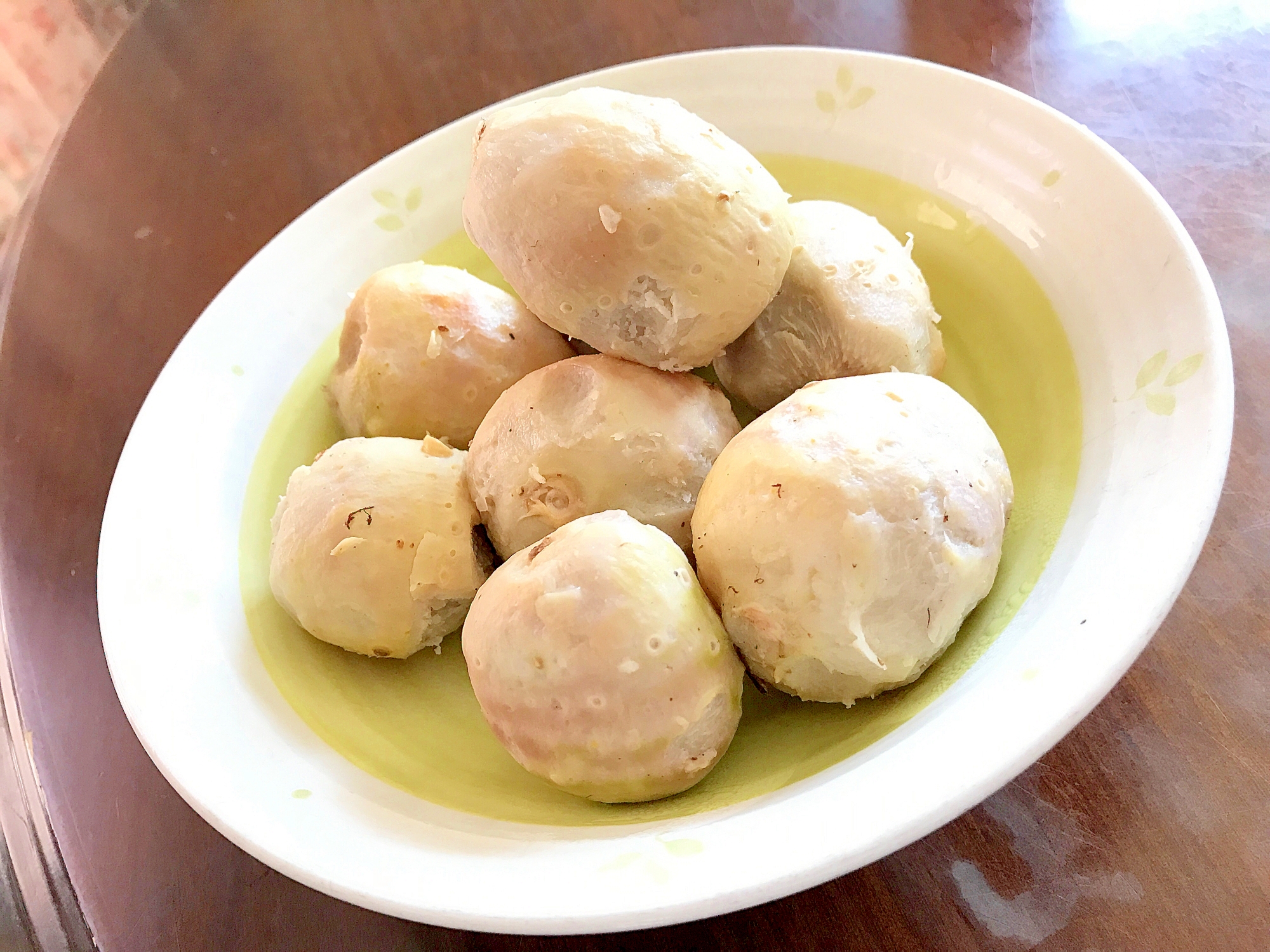 里芋の下茹で*皮むき☆電子レンジで簡単に♪