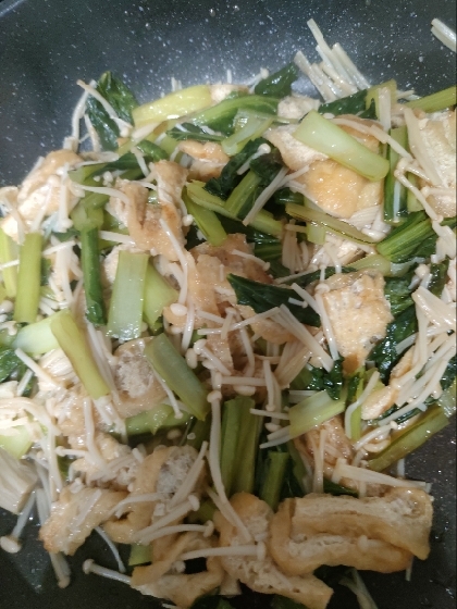小松菜とえのきの煮浸し