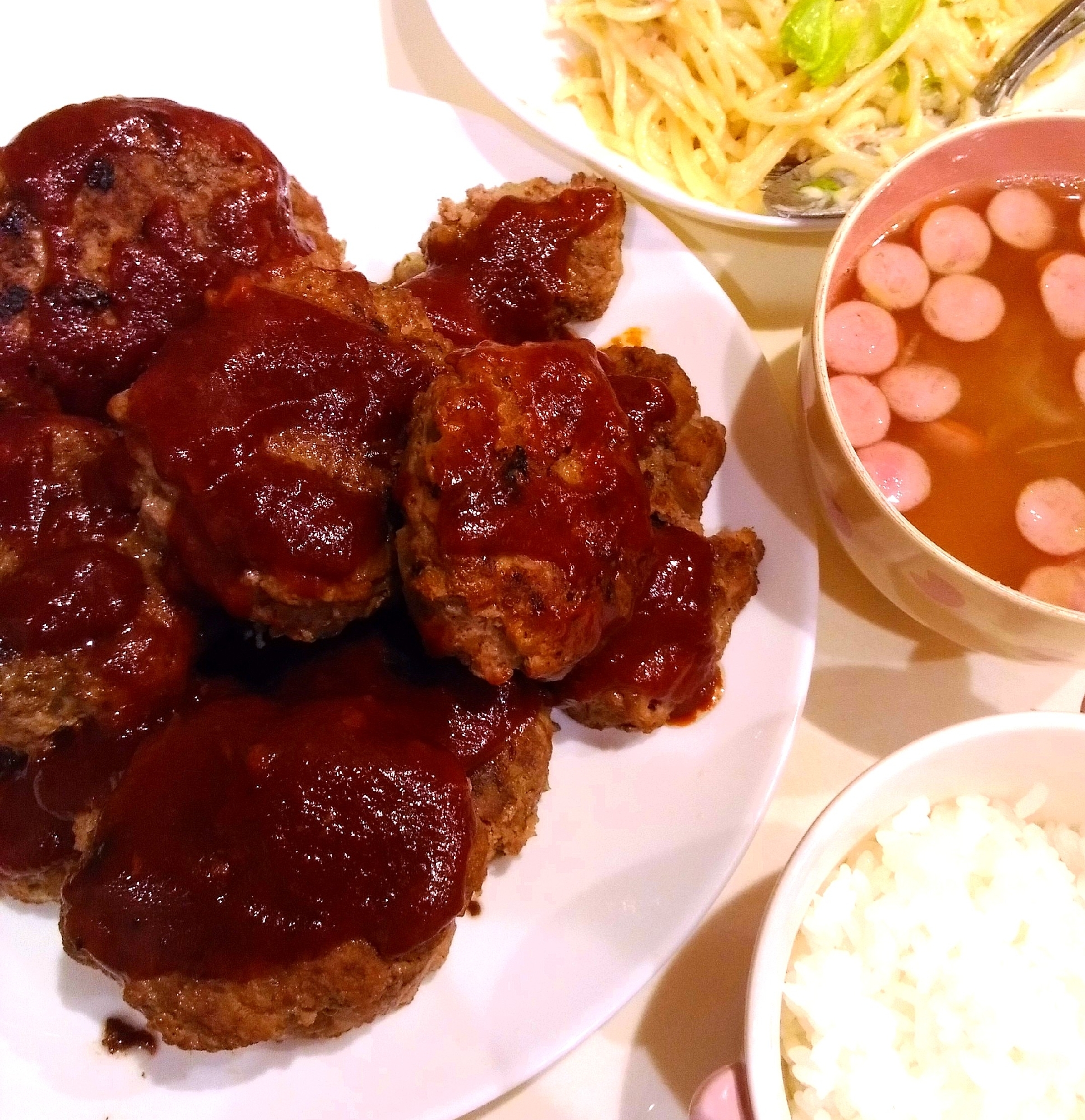 食欲そそるハンバーグソース♫