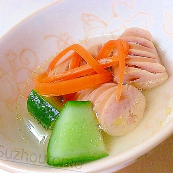 茹でキュウリとウインナーのコンソメスープ レシピ 作り方 By Suzhoutomo 楽天レシピ 茹でキュウリとウインナーのコンソメスープ レシピ 作り方 By Suzhoutomo 楽天レシピ