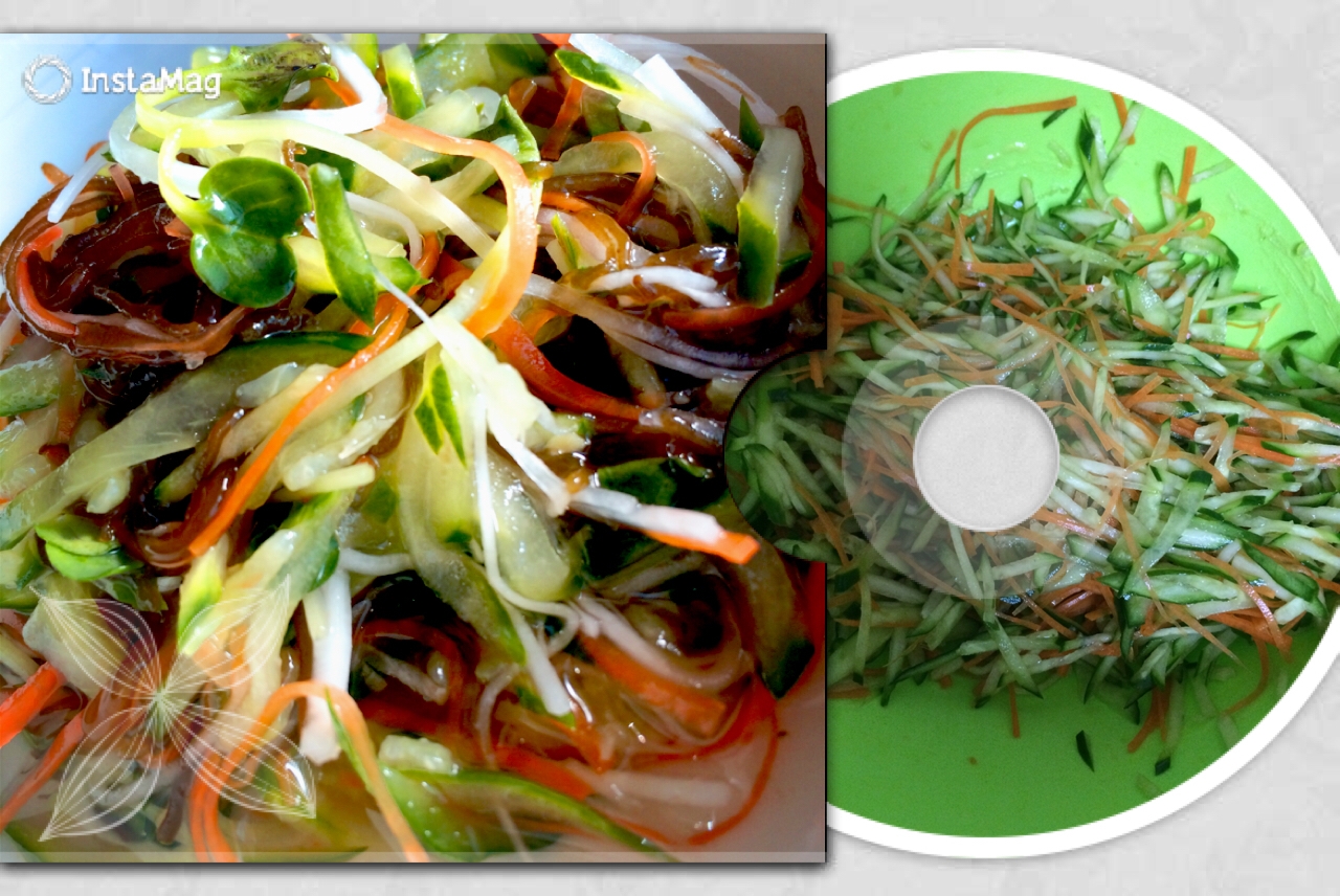 味付きもずくで簡単 野菜たっぷり酢の物 レシピ 作り方 By Leaves81 楽天レシピ