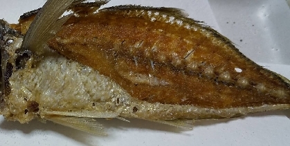 レンジで簡単　魚の骨煎餅