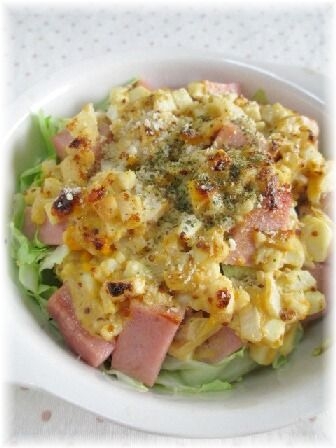 タルタルソースのお陰で、モリモリのキャベツもハムもとっても美味しかったです（＾ｃ＾）　トーストパンにのせたり、ホットドッグに・・アレンジできて大助かりです＾＾*