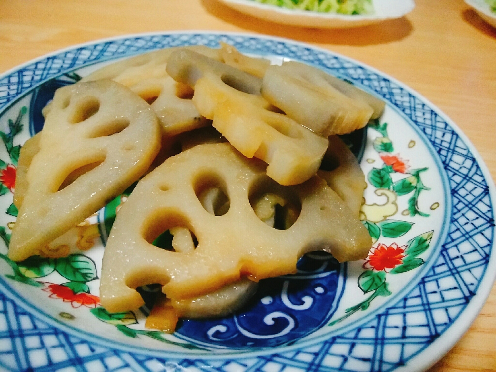 れんこんのバター醤油炒め