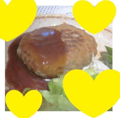 照り焼きハンバーグ•.¸¸¸.☆