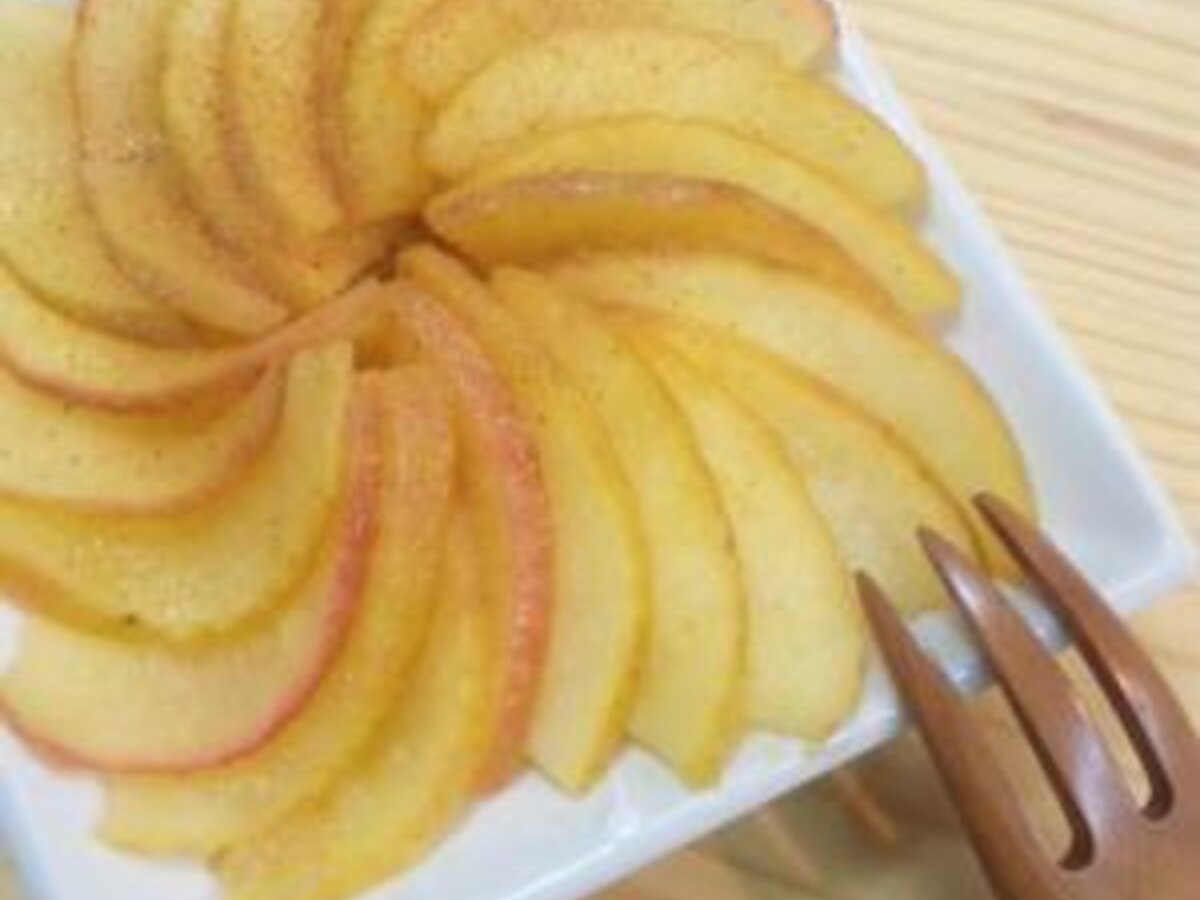 電子レンジでかんたんデザート アップルシナモン レシピ 作り方 By Canon 楽天レシピ 電子レンジでかんたんデザート アップルシナモン レシピ 作り方 By Canon 楽天レシピ