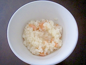 離乳食後期 鮭のおかゆ味噌風味 レシピ 作り方 By まろんぱんまん 楽天レシピ 離乳食後期 鮭のおかゆ味噌風味 レシピ 作り方 By まろんぱんまん 楽天レシピ