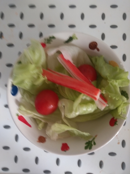 簡単☆カニカマサラダ