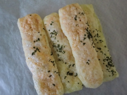青のりで作りました
おつまみにぴったりですね（＾－＾）
美味しかったです！