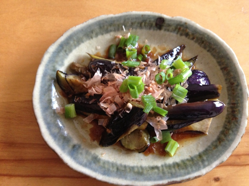 茄子の揚げ浸し