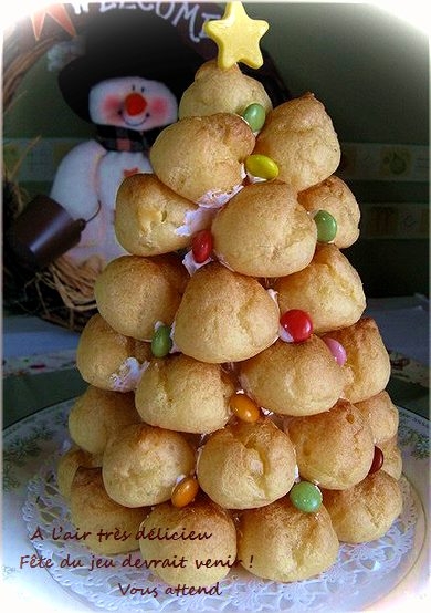 ミニシューでクリスマスツリー クロカンブッシュ レシピ 作り方 By はなまる子 楽天レシピ ミニシューでクリスマスツリー クロカンブッシュ レシピ 作り方 By はなまる子 楽天レシピ