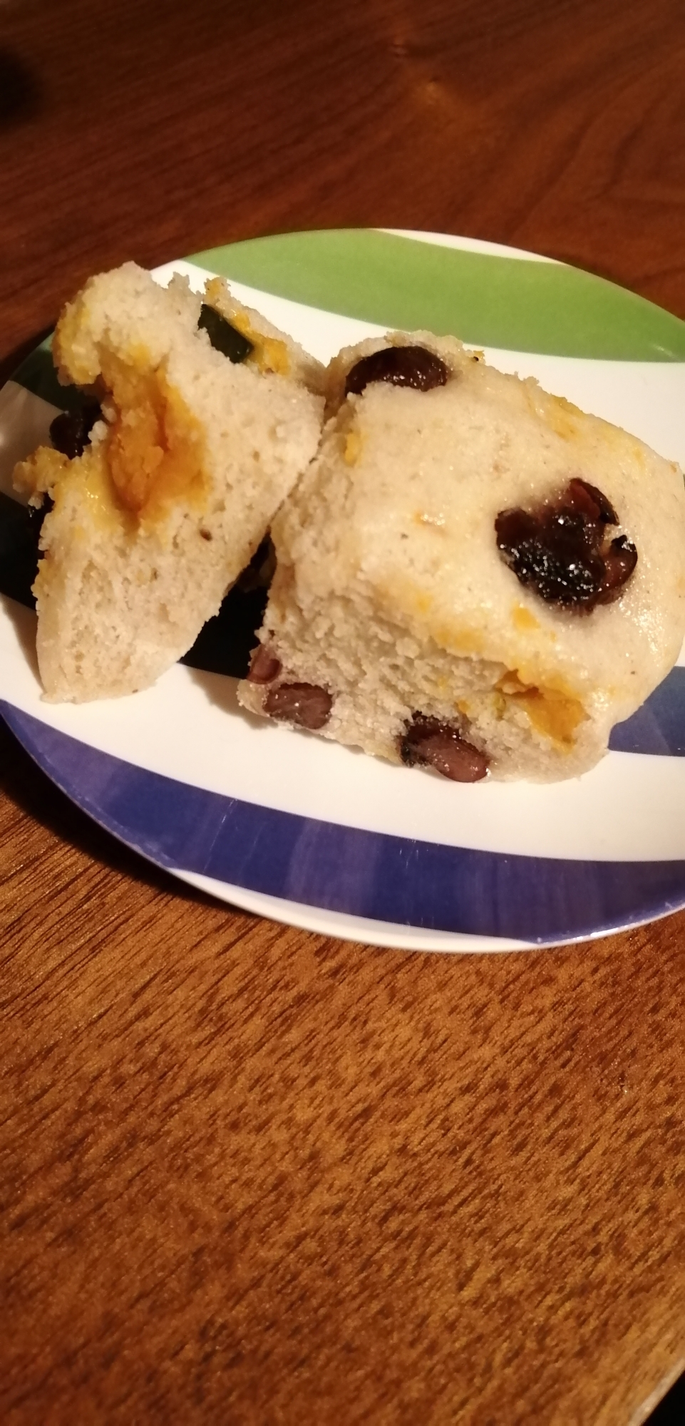米粉蒸しパン　煎り糠入り
