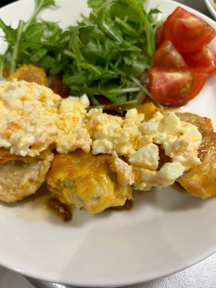 揚げずに簡単♪「焼きチキン南蛮」♪