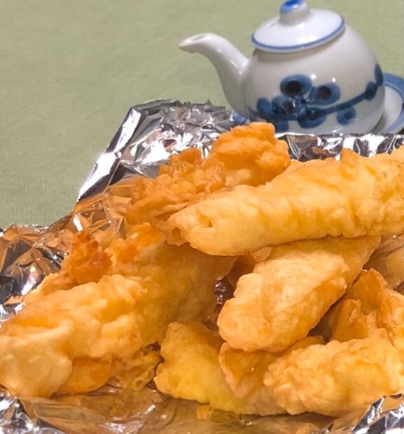 沖縄おばぁの味 魚とイカのウチナー天ぷら レシピ 作り方 By つくレポ即日チェック Panda 楽天レシピ