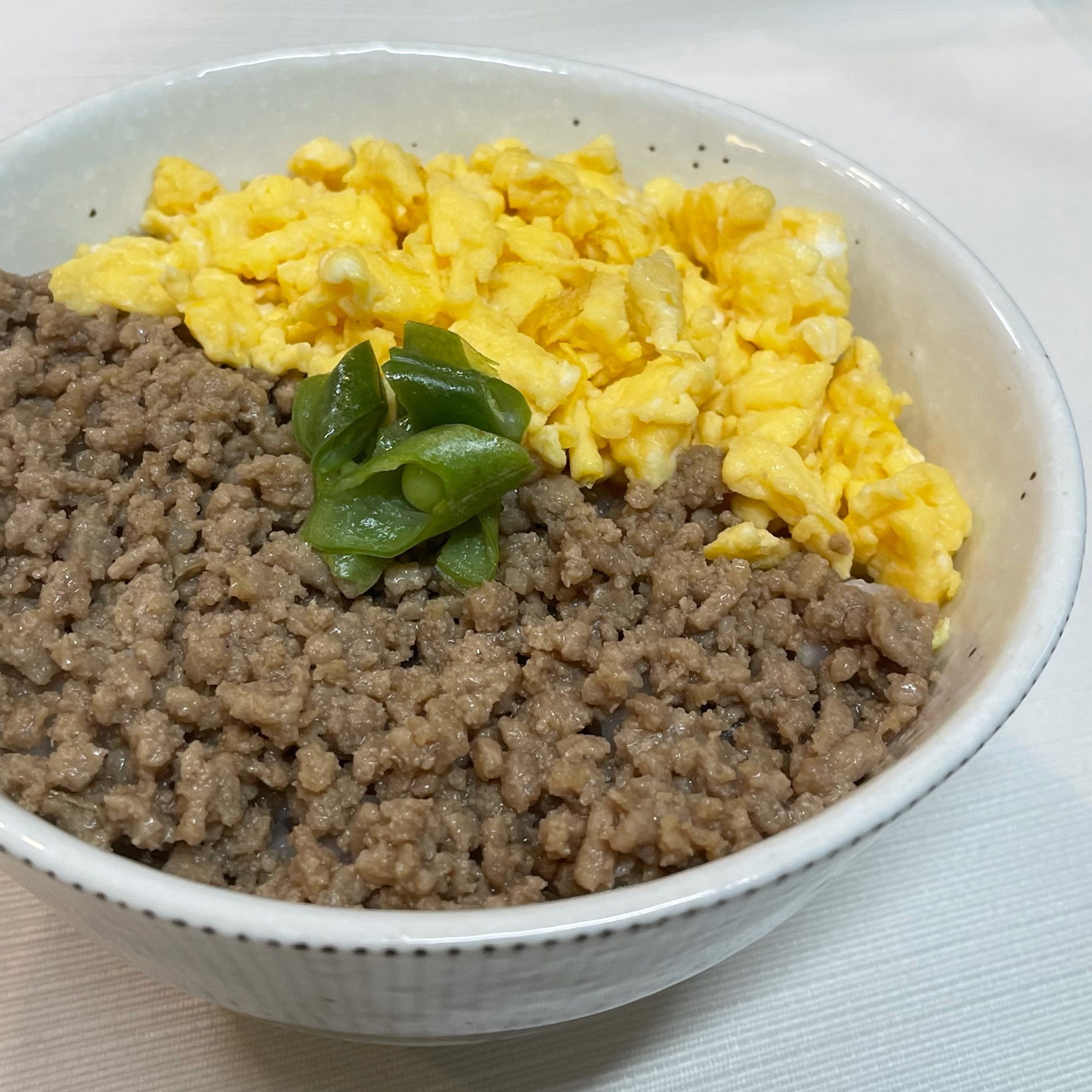 豚そぼろ丼　お弁当にも♩