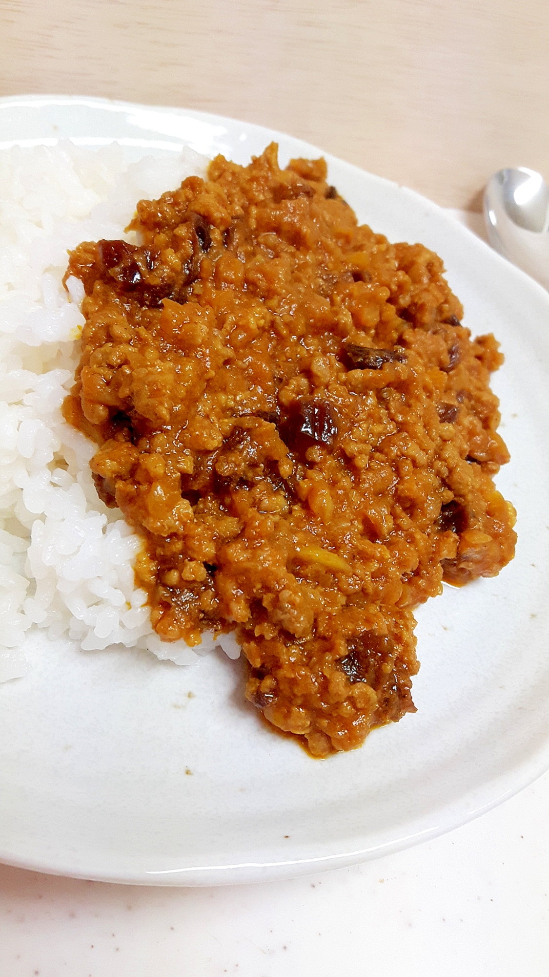 トマトジュースで(^^)簡単キーマカレー♪