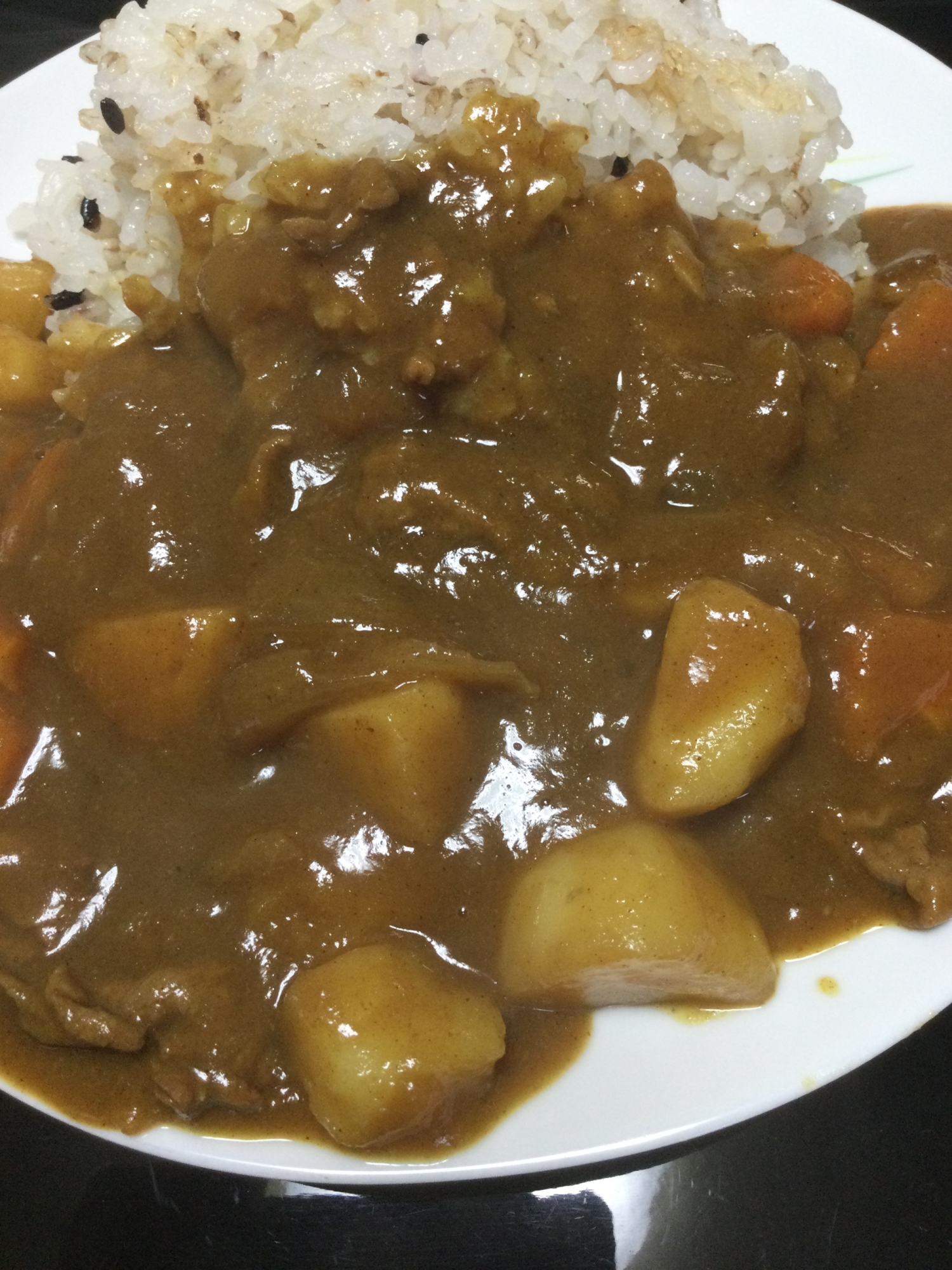 ニンニク入りカレー