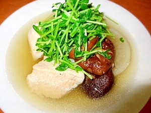 豚バラ・大根・椎茸のスープ