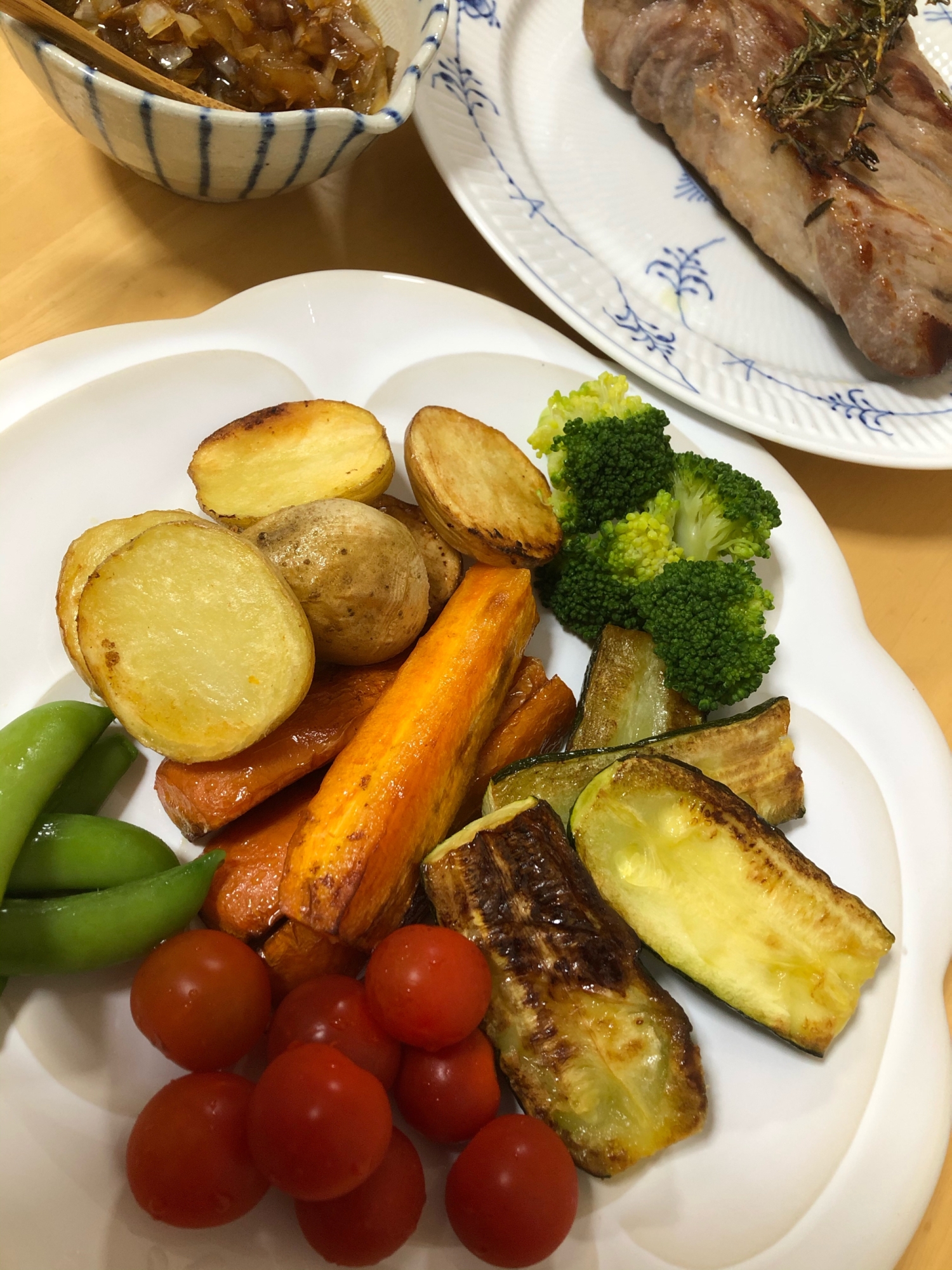 ステーキの時の付け合わせに!焼き野菜