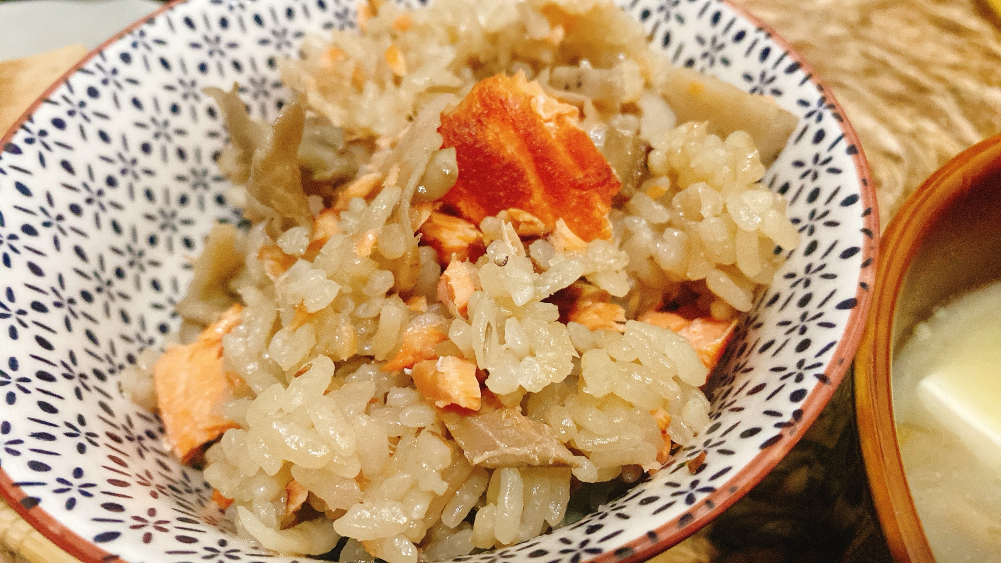 ➿鮭の炊き込みご飯➿