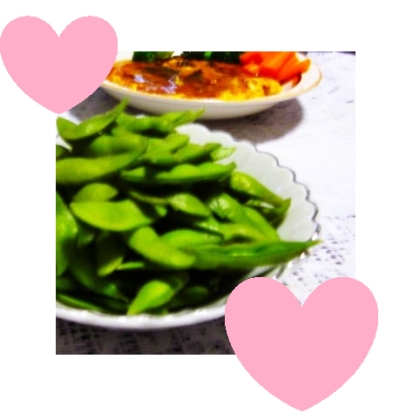 えだペペ　枝豆ペペロンチーノ