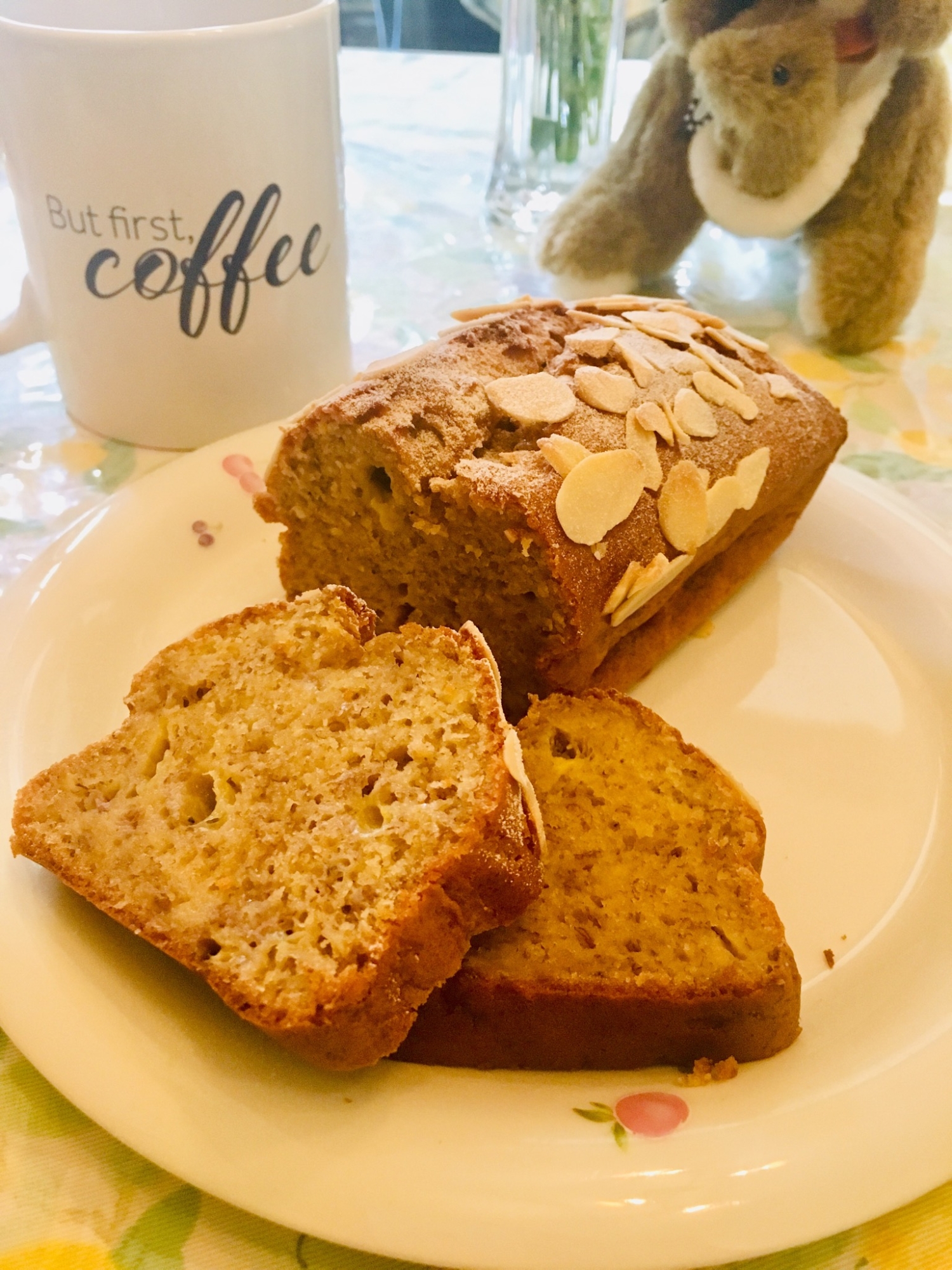 シナモン香る幸せ♡しっとりバナナケーキ