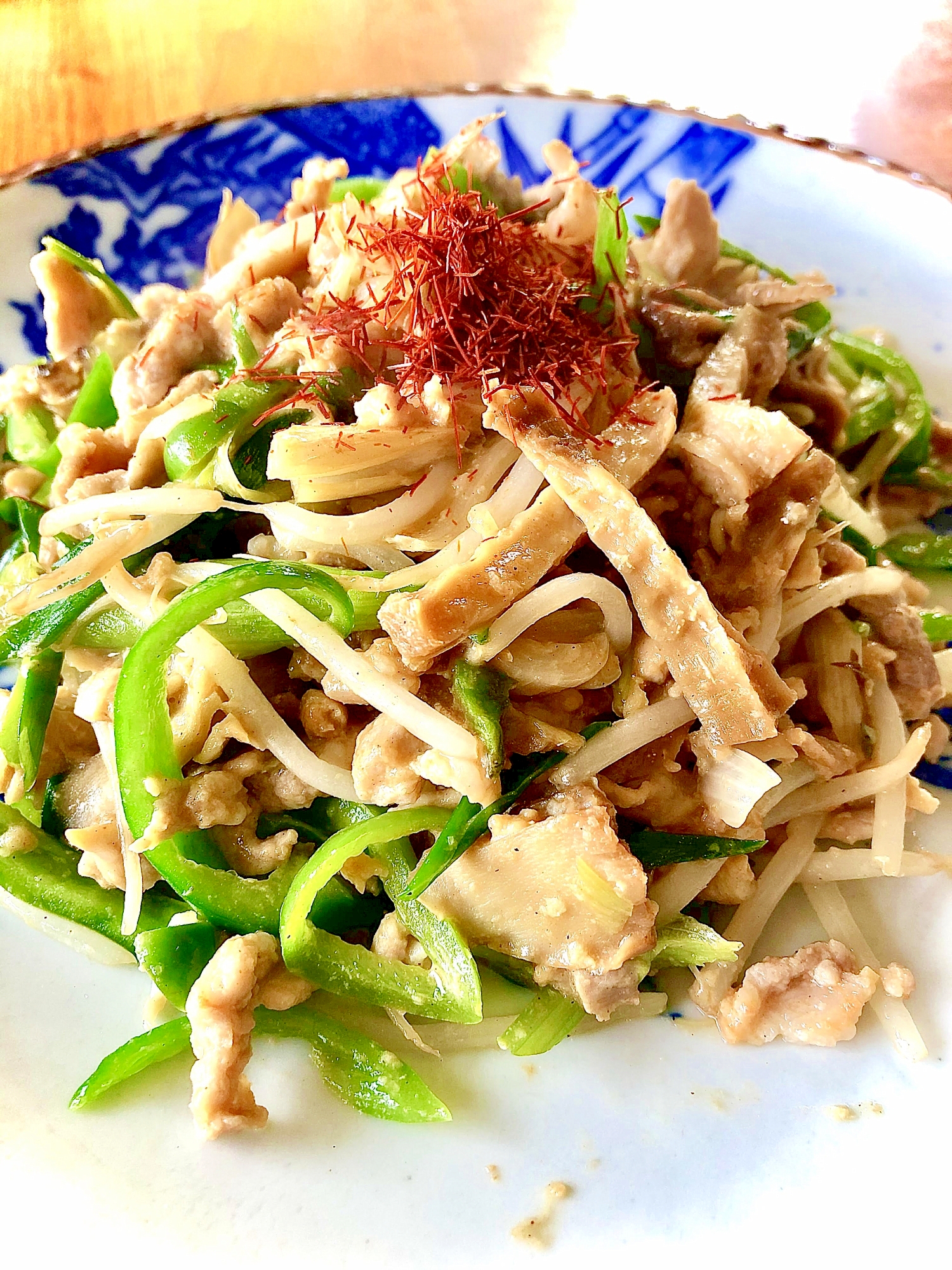 電子レンジでシャキシャキ体もお財布も満足！青椒肉絲