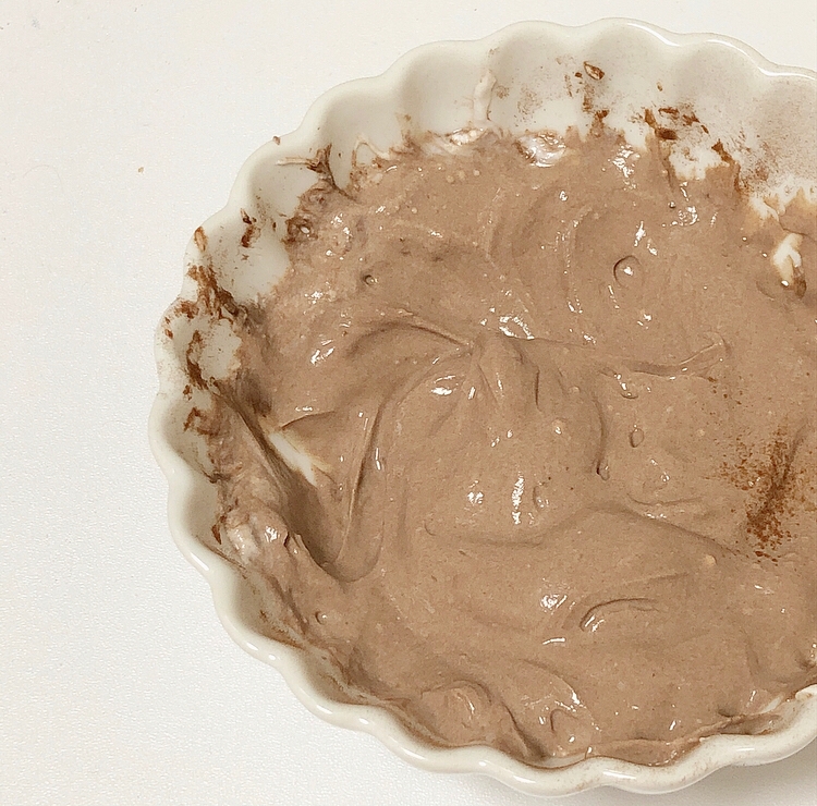 【ダイエット】水切りヨーグルトチョコクリーム