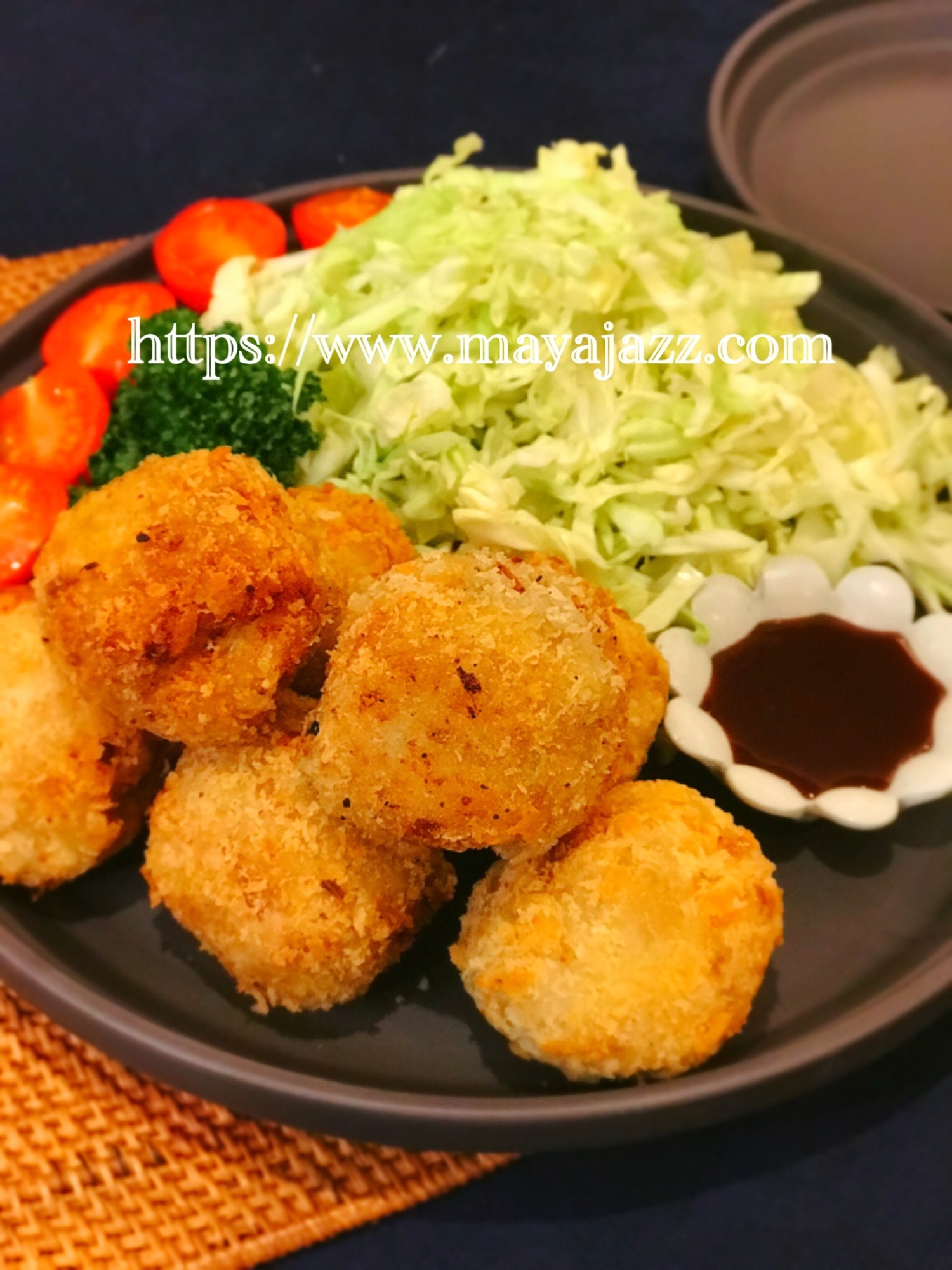 時短 茹で手間なし ほっこり甘い焼き芋コロッケ レシピ 作り方 By ジャズシンガーmayaのmusicookin 楽天レシピ