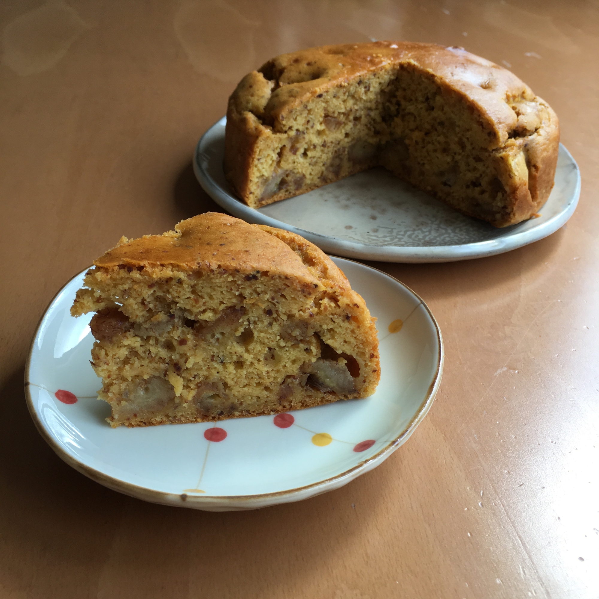 米粉甘酒キャラメルバナナケーキ レシピ 作り方 By ちーたまちー 楽天レシピ