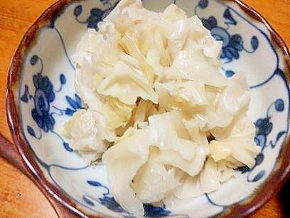 キャベツの　糠漬け