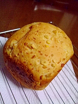 HBで☆簡単 マロン食パン
