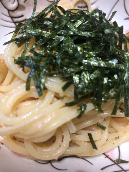 パスタはレンジでチン!　簡単たっぷり明太子パスタ