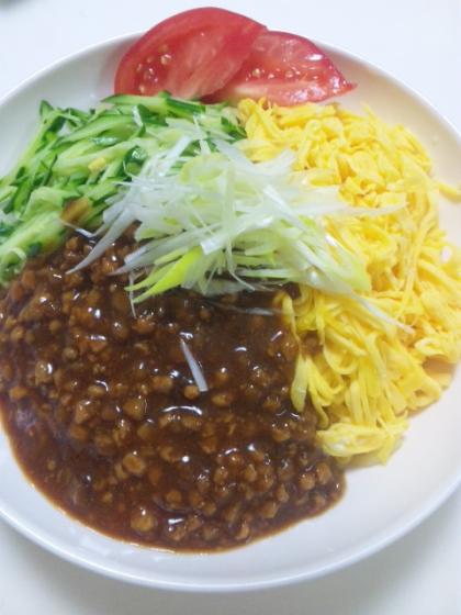 夏にぴったり！夏バテ解消！ジャージャー麺