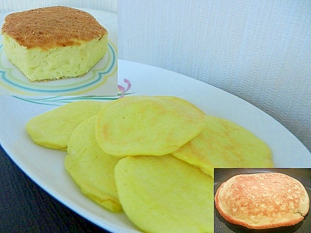 糖質制限 毎日の朝食に ココナッツミルクパンケーキ レシピ 作り方 By はるかサン 楽天レシピ