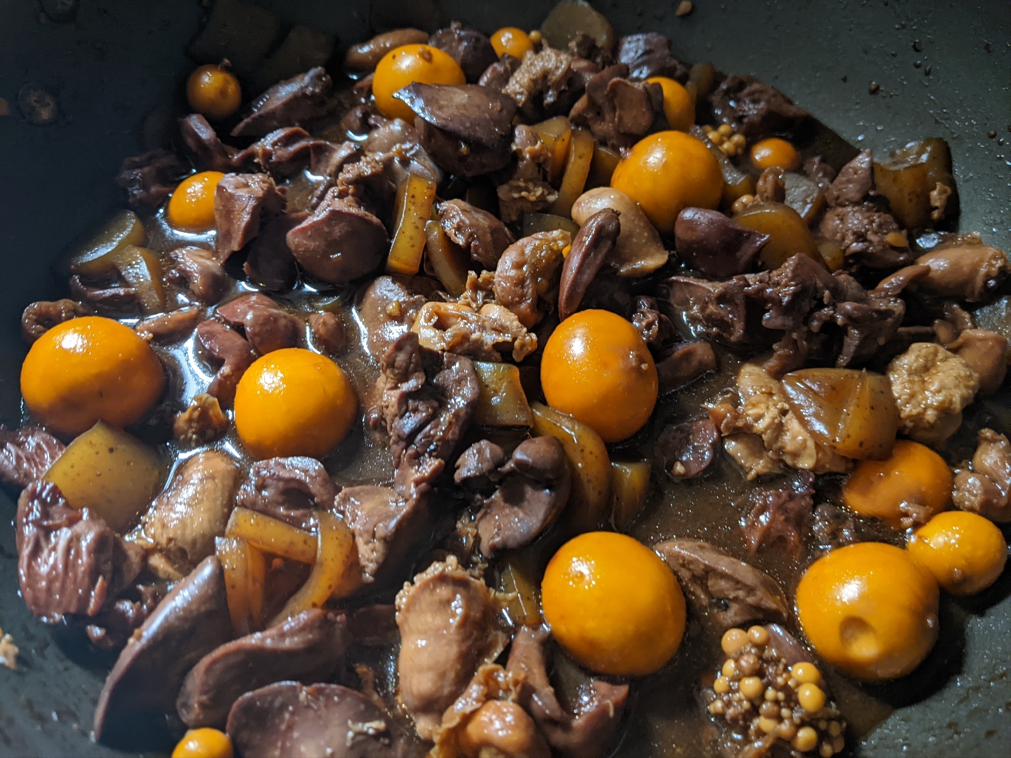 鶏もつ煮　(水無し)