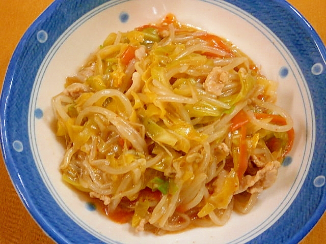 肉野菜炒めのあんかけ レシピ 作り方 By なな1151 楽天レシピ