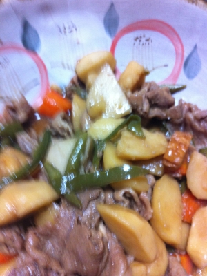 豚肉と里芋の煮物