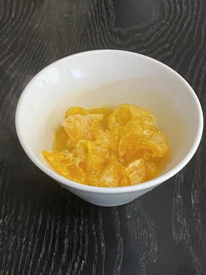 レンジでみかんジャム