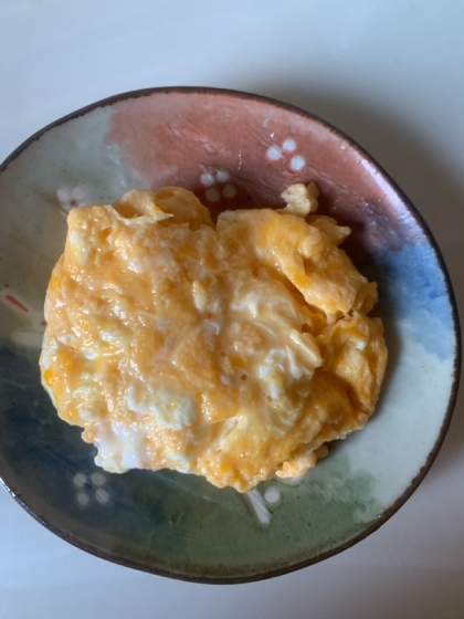 レンジでたまご焼き