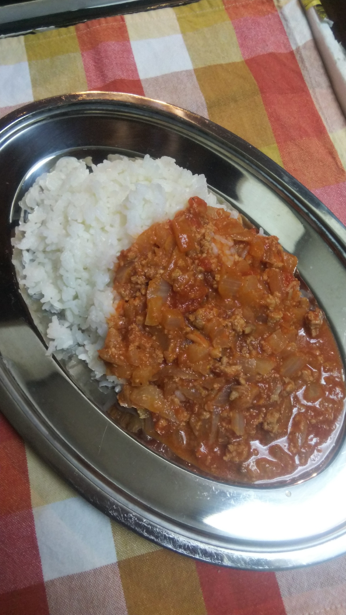 ひき肉で☆ハヤシライス風