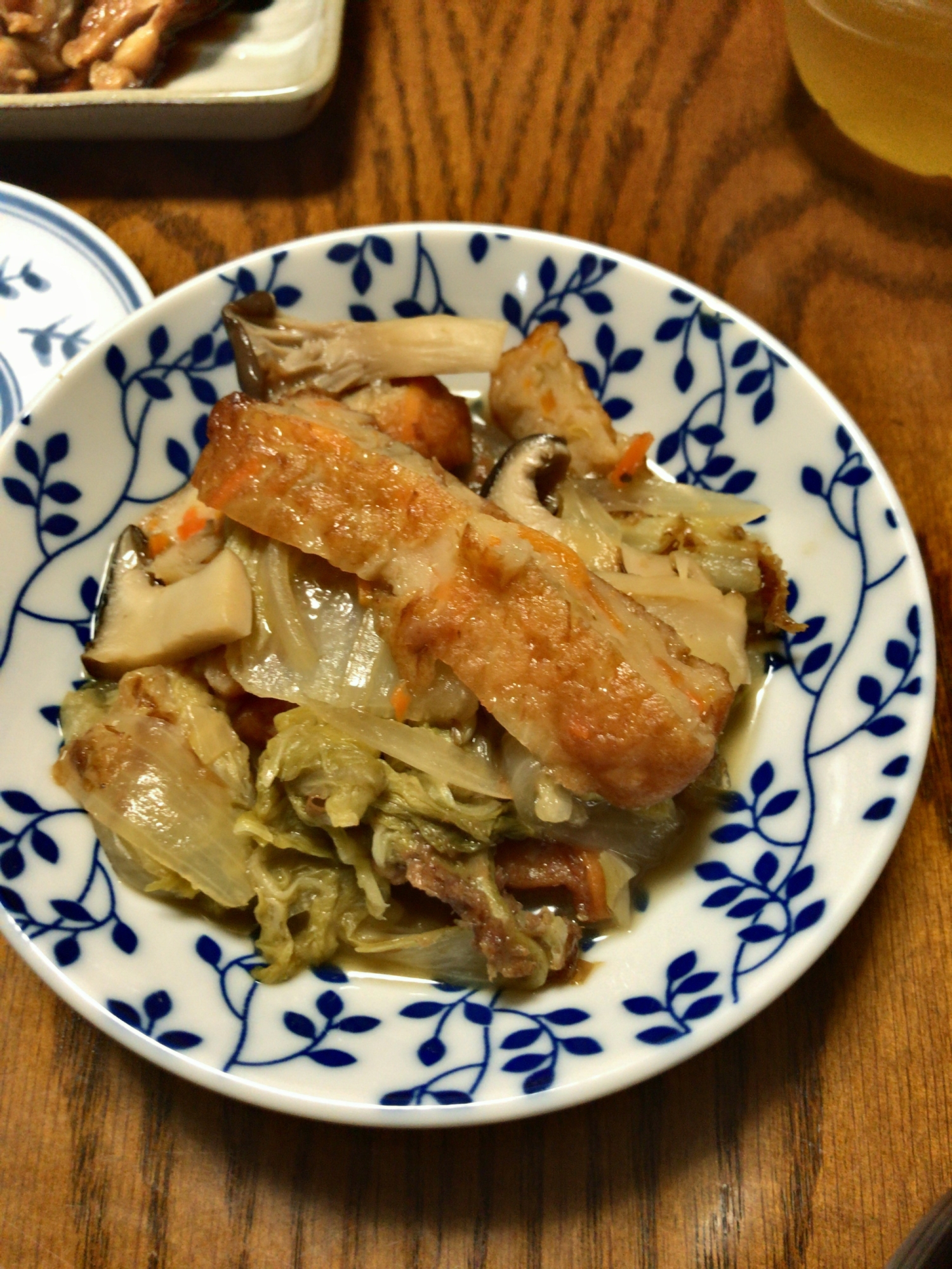 さつま揚げと野菜の煮浸し