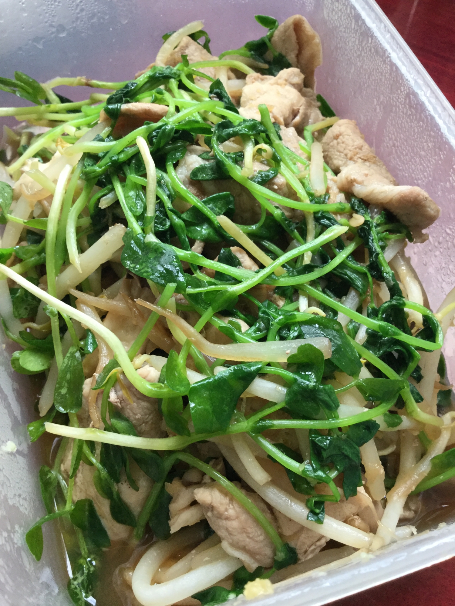 豆苗と豚ロース肉のもやし生姜炒め レシピ 作り方 By Ciciino 楽天レシピ 豆苗と豚ロース肉のもやし生姜炒め レシピ 作り方 By Ciciino 楽天レシピ