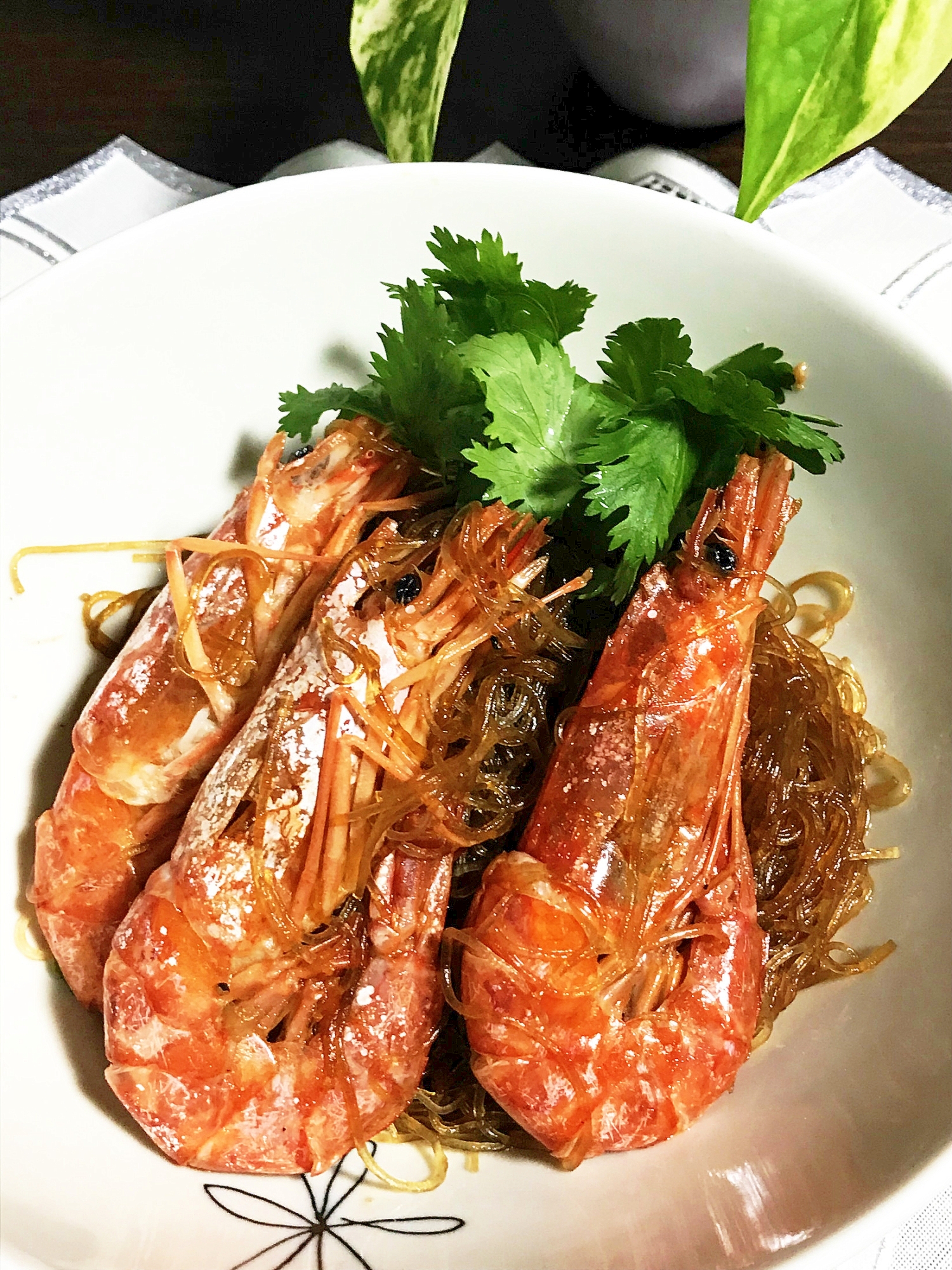 本格タイ料理✦海老の春雨蒸し✦クンオップウンセン✦