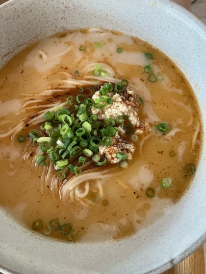 ☆食べるラー油とんこつラーメン☆