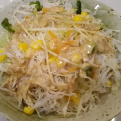 簡単♡栄養満点♡鯖缶とキャベツのコールスロー