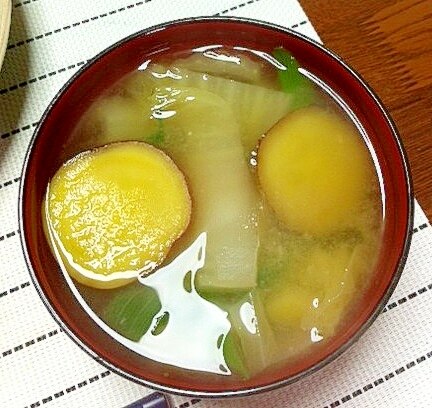 ホクホク＆長ネギの風味が嬉しい♪味噌汁☆ レシピ・作り方 by も る