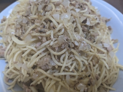 和風ツナパスタ